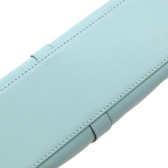 Gucci Light Blue Leather GG Jackie Handbag 002.1068 001013 155330 - Picture 3 of 10